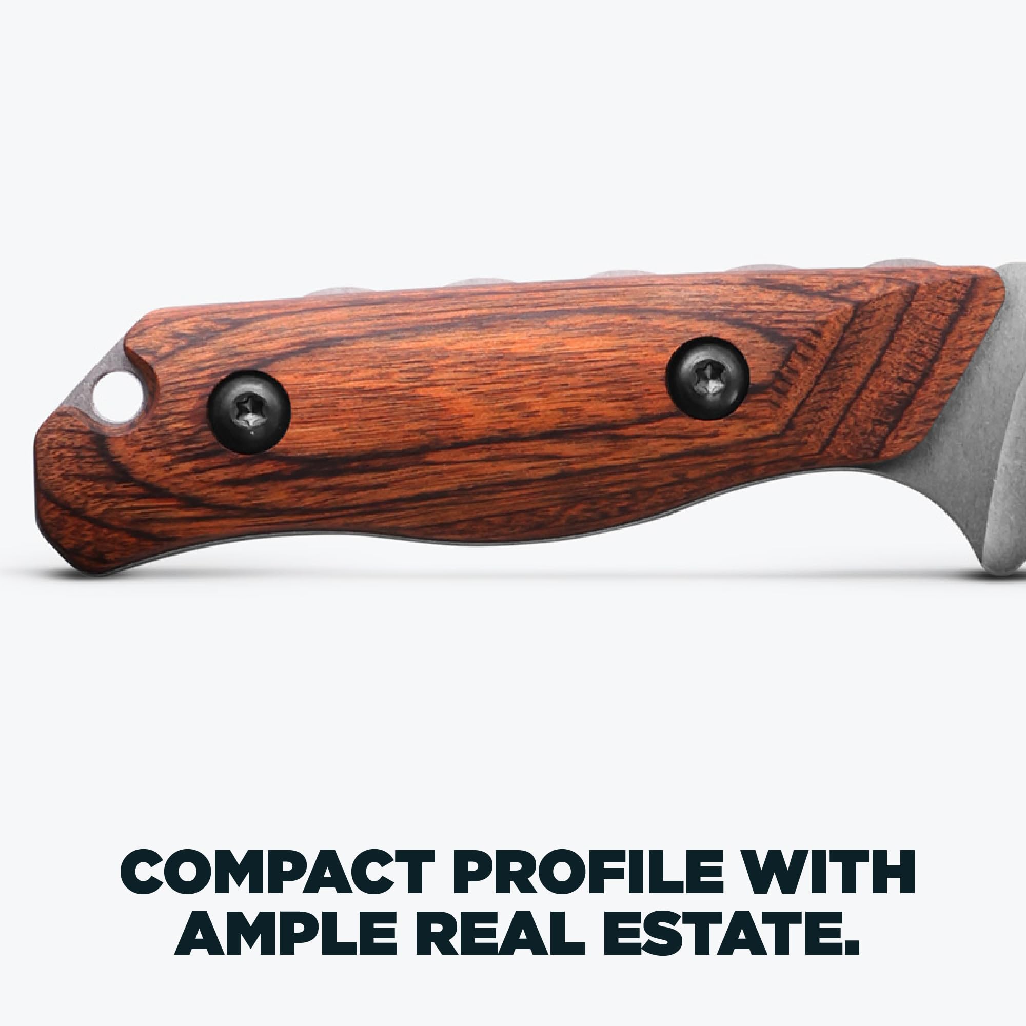 Benchmade - Hidden Canyon Hunter 15017 Fixed Blade Hunting Knife with Wooden Handle (15017) - Image 5