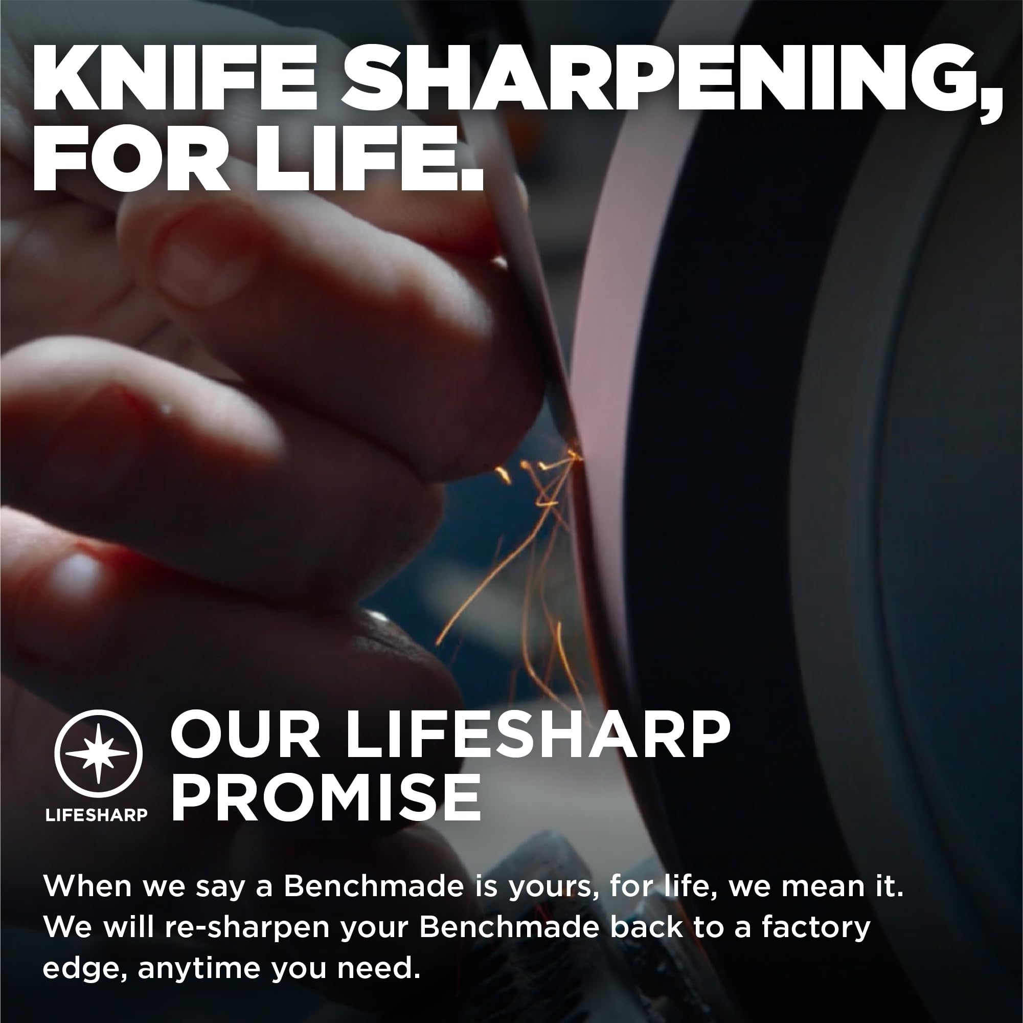 Benchmade - Full Immunity Tactical, Every Day Knife, Wharncliffe Blade with Crater Blue Aluminum Handle (290BK) - Image 7