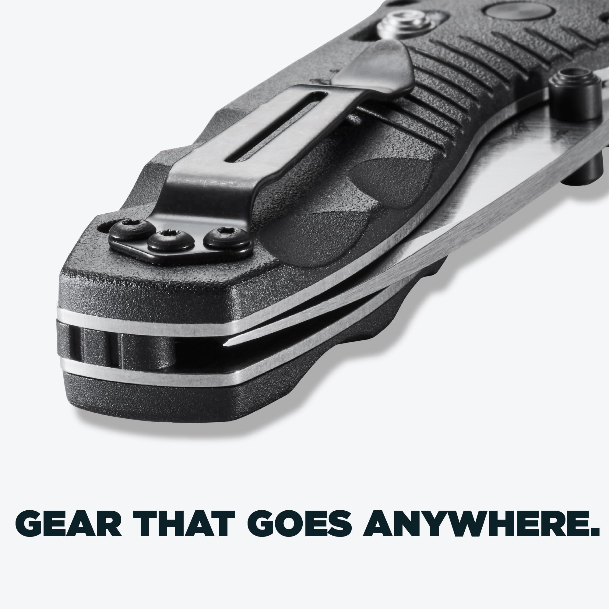 Benchmade - Mini Barrage 585 EDC Knife, Drop-point Blade with Black Valox Handle (585) - Image 5