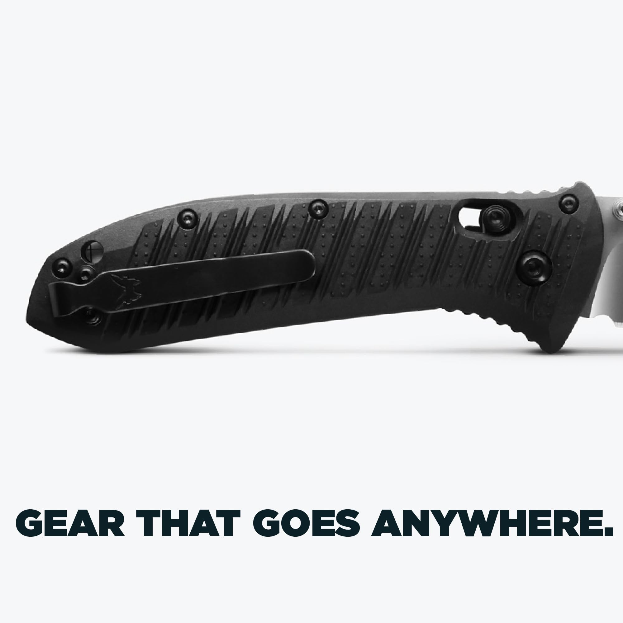 Benchmade - Presidio II Tactical, Every Day Knife, Drop-Point Blade with Graphite Black CF Elite Handle (570-1) - Image 4