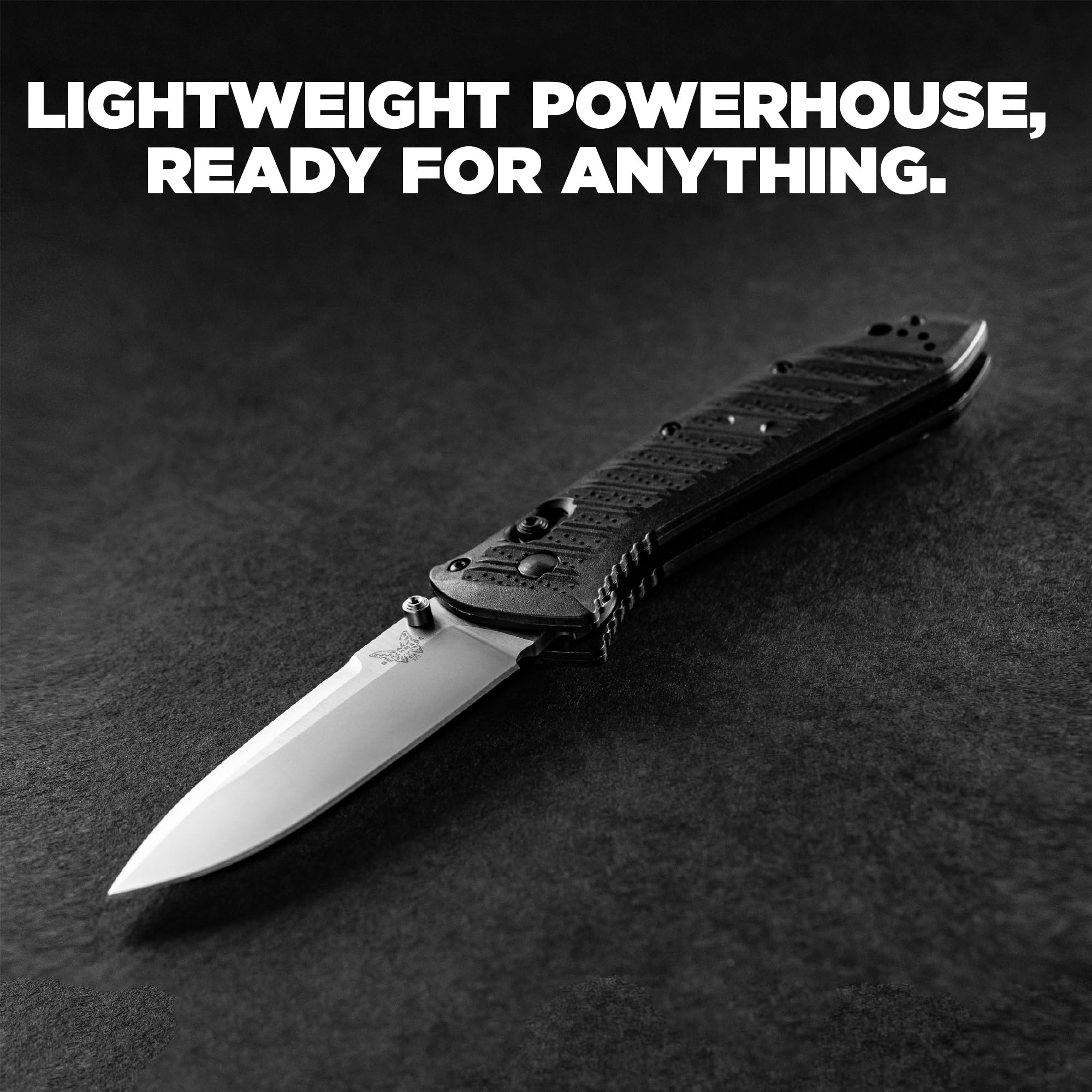 Benchmade - Presidio II Tactical, Every Day Knife, Drop-Point Blade with Graphite Black CF Elite Handle (570-1) - Image 6