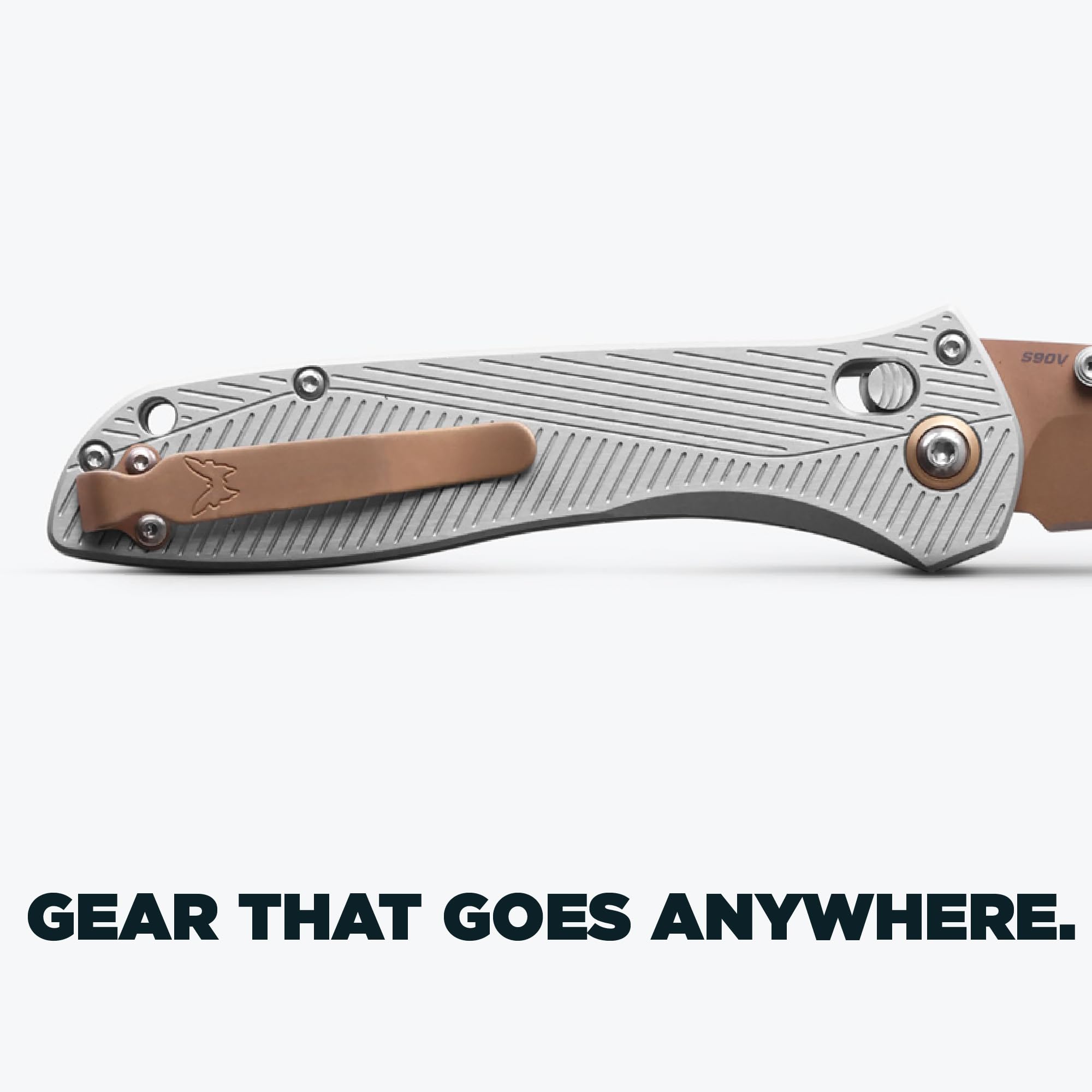 Benchmade - Seven Ten EDC Knife with Gray Aluminum Handles (710FE-24) - Image 4