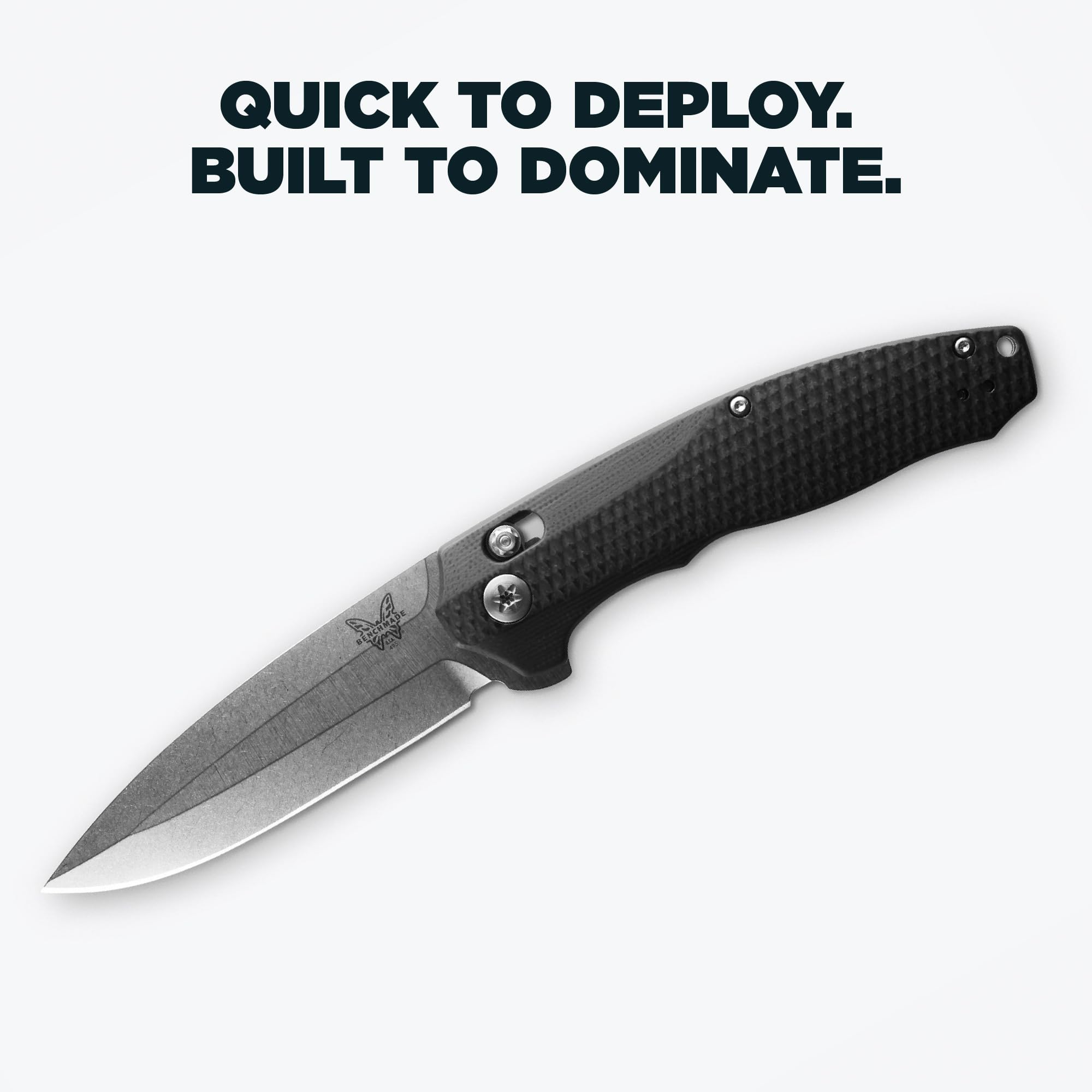 Benchmade - Vector 495 EDC Knife with Black G10 Handle (495) - Image 6